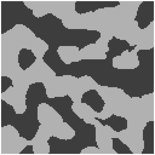 A grayscale tilemap texture after boosting brightness about a quadrillion times