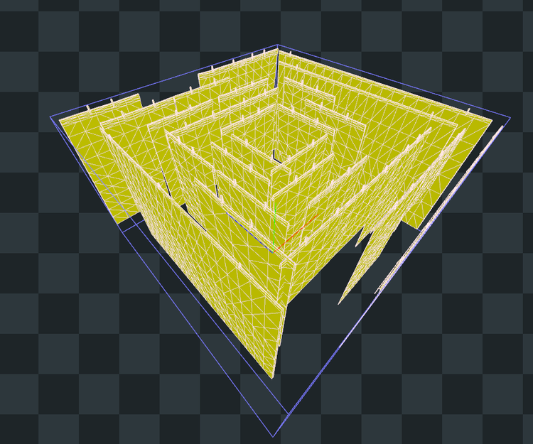 The clotheslines mesh