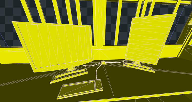 The parking booth mesh