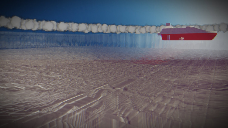 A screenshot from my test scene, showing broken graphics.