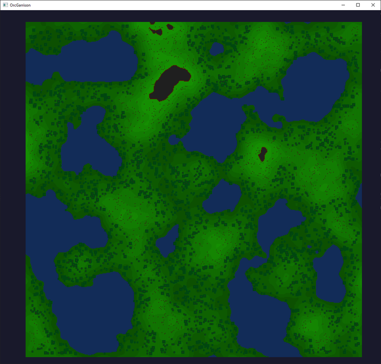 Screenshot of a 512^3 world